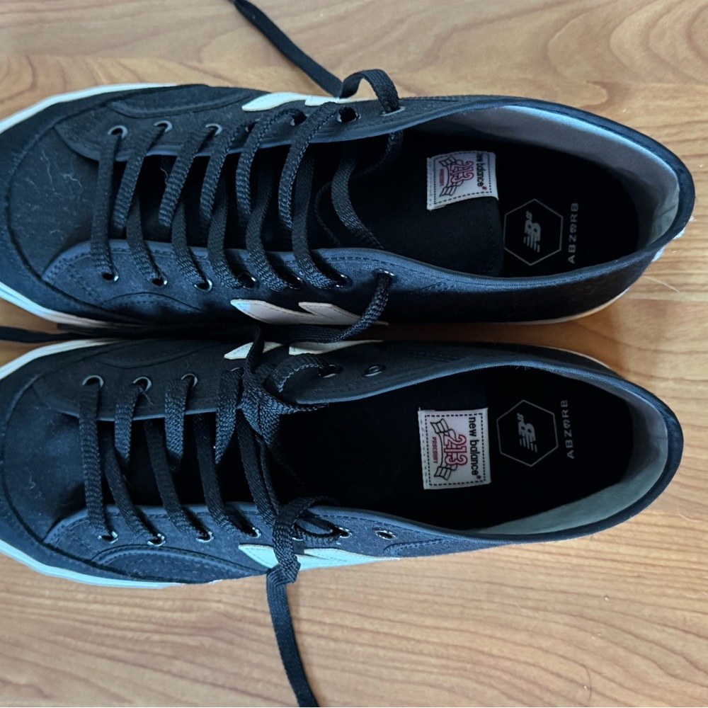 New Balance Numeric  213 pro court mid Men's Black and White Sneakers